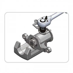 Головка 1/2" пятигранная 19мм (для тормозных систем Bendix) TOPTUL JEBK1619