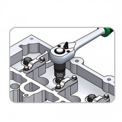 Головка 1/2" Ribe M12S для разборки головки блока цилиндров NISSAN  TOPTUL JDDF1612