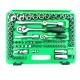 Автомобильный набор инструментов 1/4", 1/2" 108ед. (6-гр.) TOPTUL GCAI108R