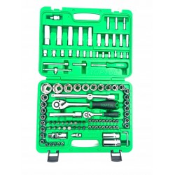 Автомобильный набор инструментов 1/4", 1/2" 108ед. (6-гр.) TOPTUL GCAI108R