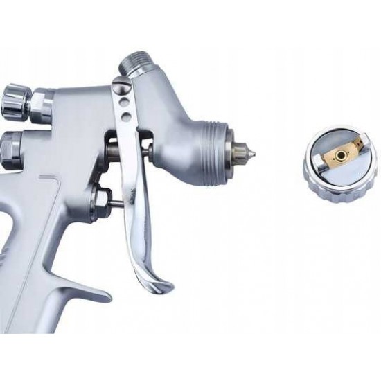 Краскопульт мини HVLP 1,0мм, ВБ пласт. AUARITA H-921-MINI-1.0