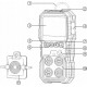 Газоанализатор 4-в-1 (кислород (O2), монооксид углерода (CO), сероводород (H2S), горючий газ WINTACT WT8812