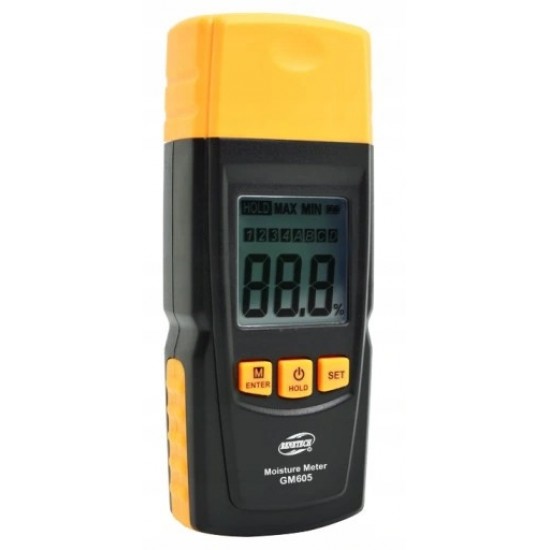 Влагомер древесины 0-41% (28 пород, 4 типа) BENETECH GM605