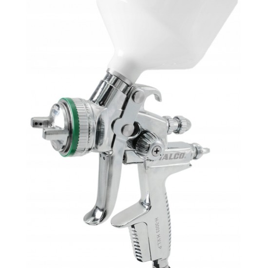 Краскопульт с верхним бачком HVLP 600мл, 1,8мм ITALCO H-3003-1.8
