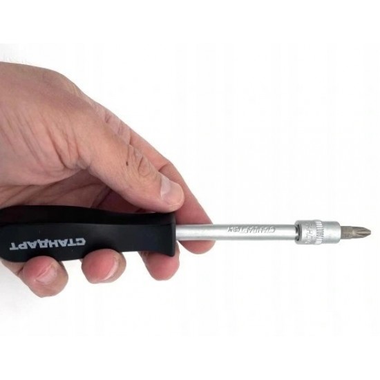 Автомобильный набор инструментов 1/4", 1/2" 108ед. (6-гр.) СТАНДАРТ STM-0108-6