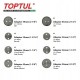 Комплект для обслуживания тормозных цилиндров TOPTUL 18 ед. (два винта) JGAI1801