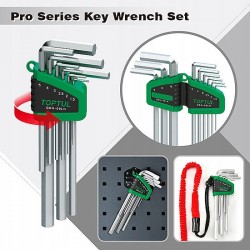 Г-образные ключи TORX T10-T50 9ед. (GAAL0913) TOPTUL GSN-09SS
