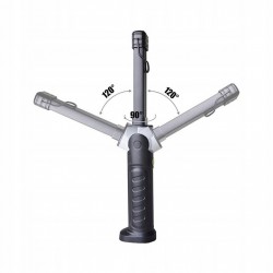 Аккумуляторный светодиодный фонарь 8+1 (LED) PROTESTER SMD-LED