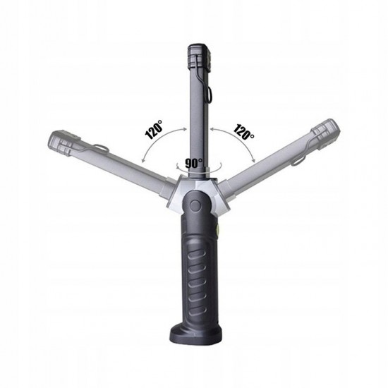 Аккумуляторный светодиодный фонарь 8+1 (LED) PROTESTER SMD-LED