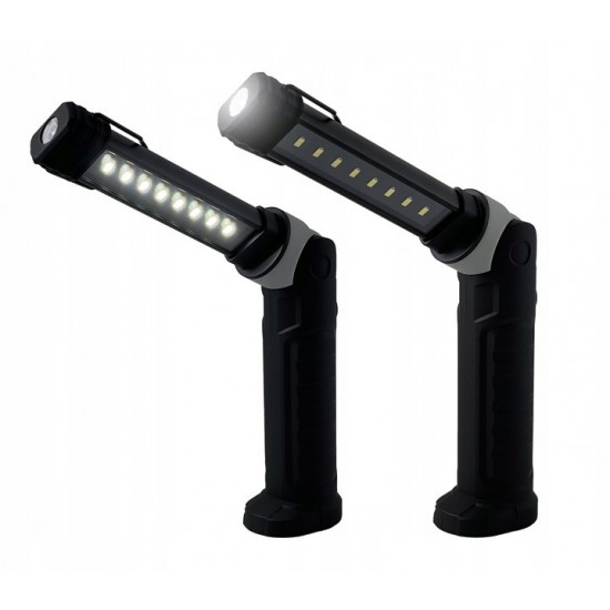 Аккумуляторный светодиодный фонарь 8+1 (LED) PROTESTER SMD-LED