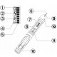 Тестер напряжения бесконтактный (12-1000V / 50/60Hz) со световой и звуковой индикацией WINTACT WT3010