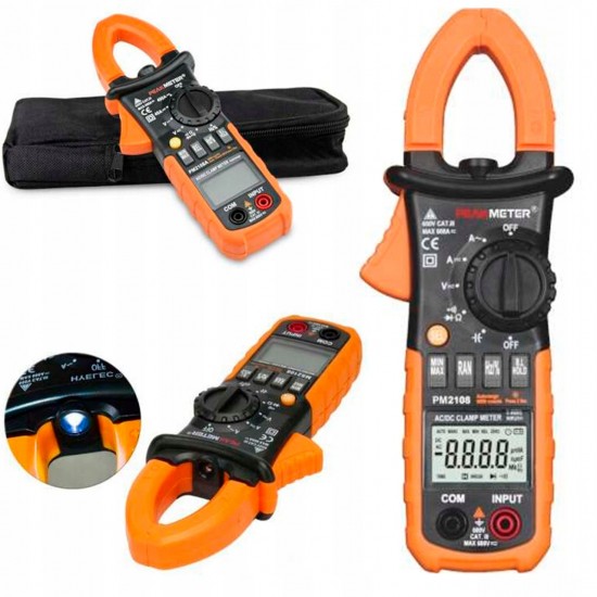 Токовые клещи с функциями мультиметра и True RMS PeakMeter  PM2108