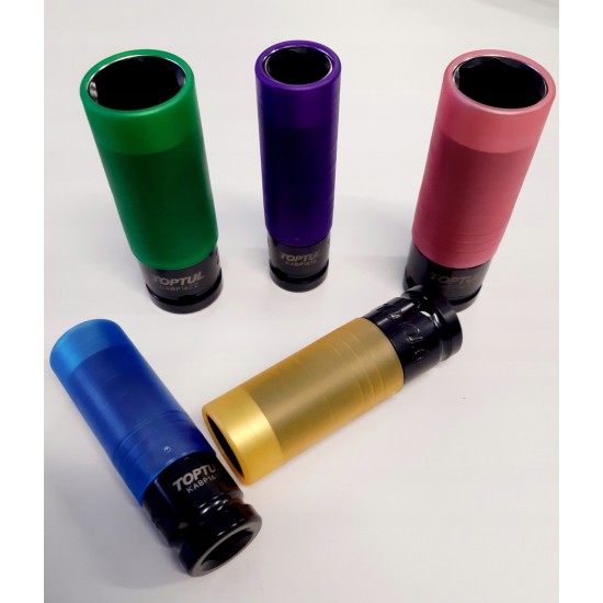 Набор головок для литых дисков TOPTUL 1/2" 5ед. Pro-Series GDAI0503