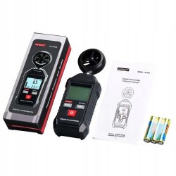 Анемометр (измеритель потока воздуха) 0-30м/с, -10-45°C WINTACT WT9056