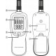 Термогигрометр цифровой Bluetooth 0-100%, -20-70°C WINTACT WT83B