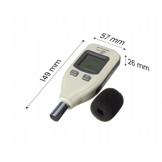 Измеритель уровня шума (шумомер) 30-130 дБ BENETECH GM1351