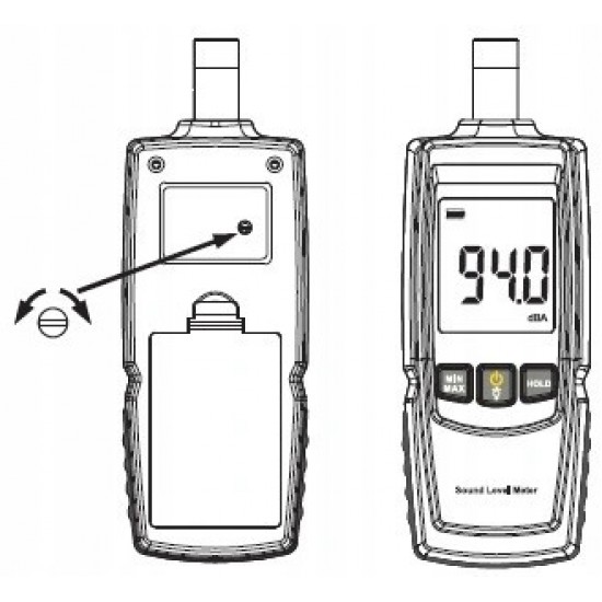 Шумомер 30-130 дБ BENETECH GM1352