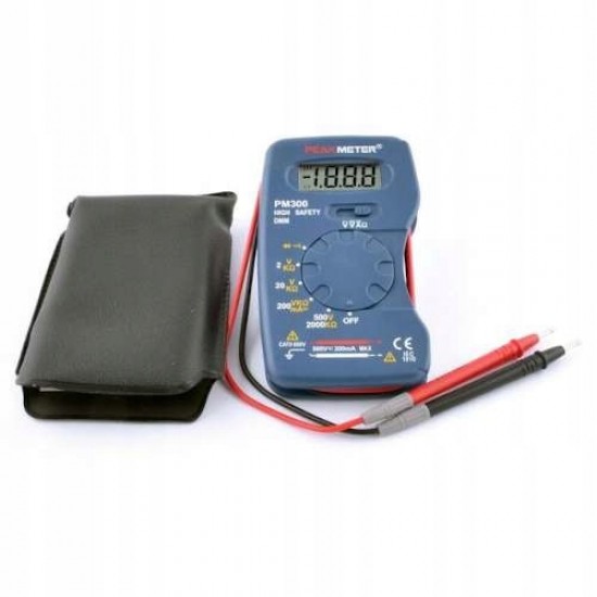 Мультиметр цифровой карманный PeakMeter  PM300