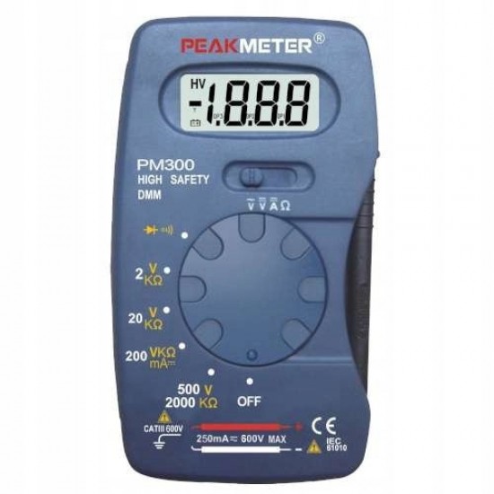 Мультиметр цифровой карманный PeakMeter  PM300