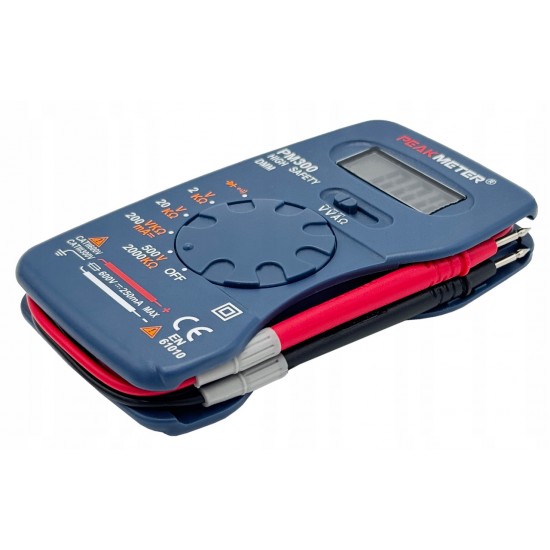 Мультиметр цифровой карманный PeakMeter  PM300