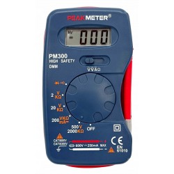 Мультиметр цифровой карманный PeakMeter  PM300