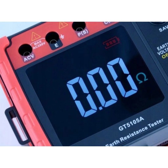 Тестер сопротивления заземления (0-2000 Ω) BENETECH GT5105A