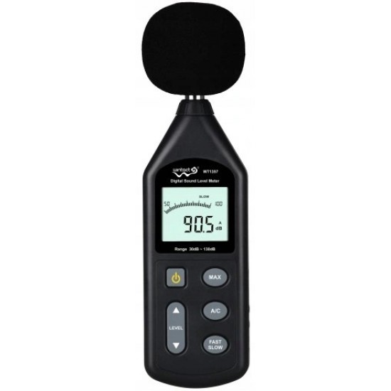 Измеритель шума (шумомер) 30-130 дБ WINTACT WT1357