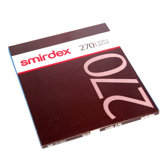 Водостійкий папір наждачний Smirdex 270 230*280 мм, Р=600