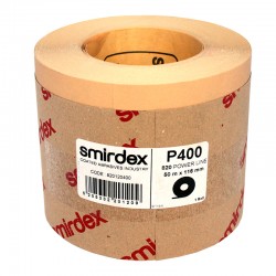 Наждачний папір Smirdex 820 Power Line у рулонах 116 мм х 25 м (50 м), Р=400